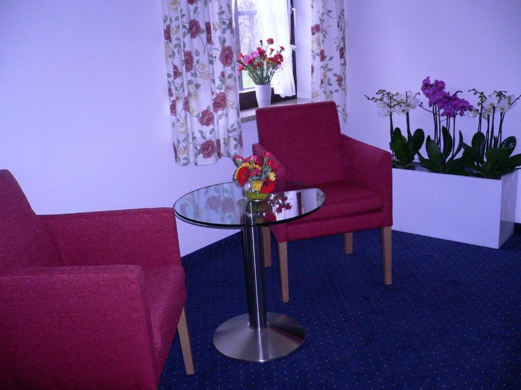 Posezení v ubytování Arrivel am Bergson - bisher Hotel Neuner