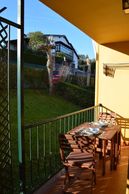 Balkón nebo terasa v ubytování La Casa de Fito cerca del centro de Comillas