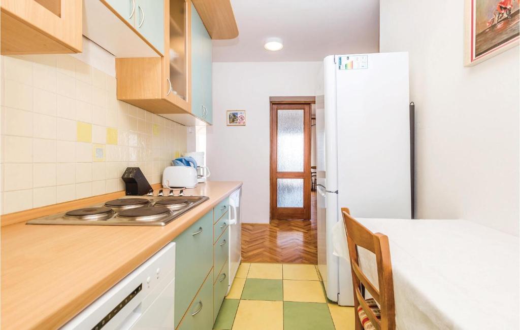 Cuisine ou kitchenette dans l&#39;&eacute;tablissement Gorgeous Apartment In Senj With Kitchen