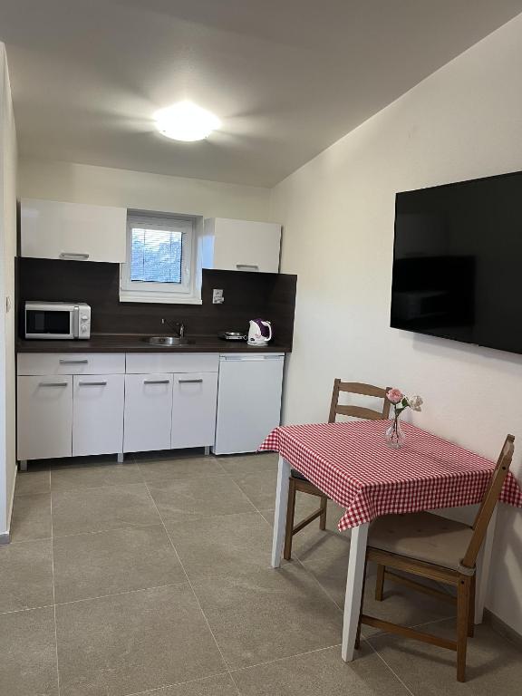 Kuchyň nebo kuchyňský kout v ubytování Podhájska - Holiday
