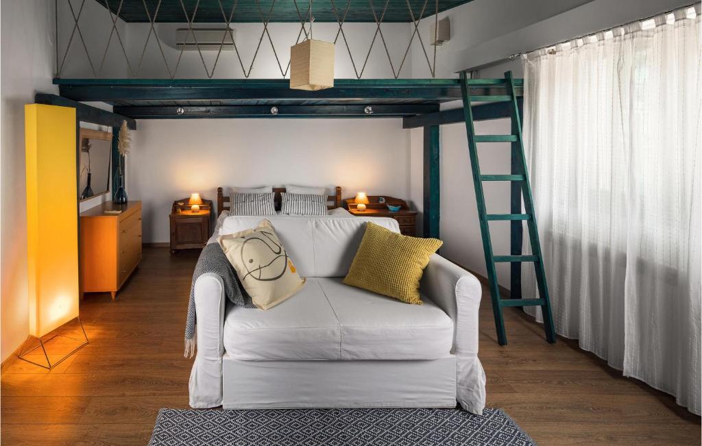 Postel nebo postele na pokoji v ubytování Holiday Home Medulin 12