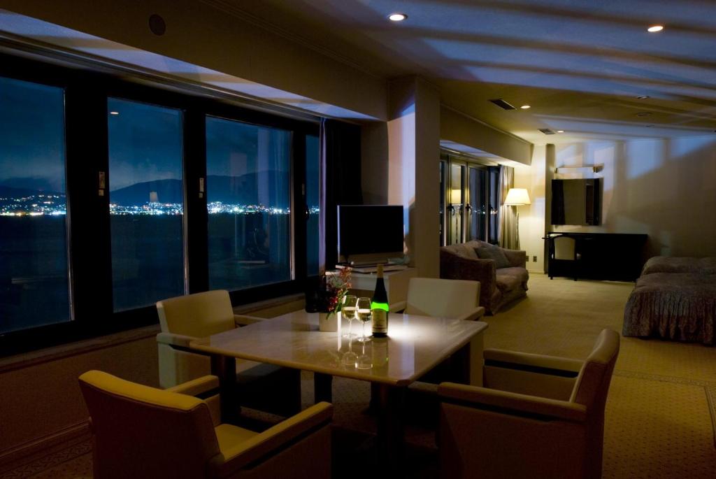 Posezení v ubytování Rako Hananoi Hotel