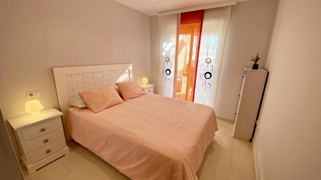 Postel nebo postele na pokoji v ubytování Paraiso de Vera Hatutu