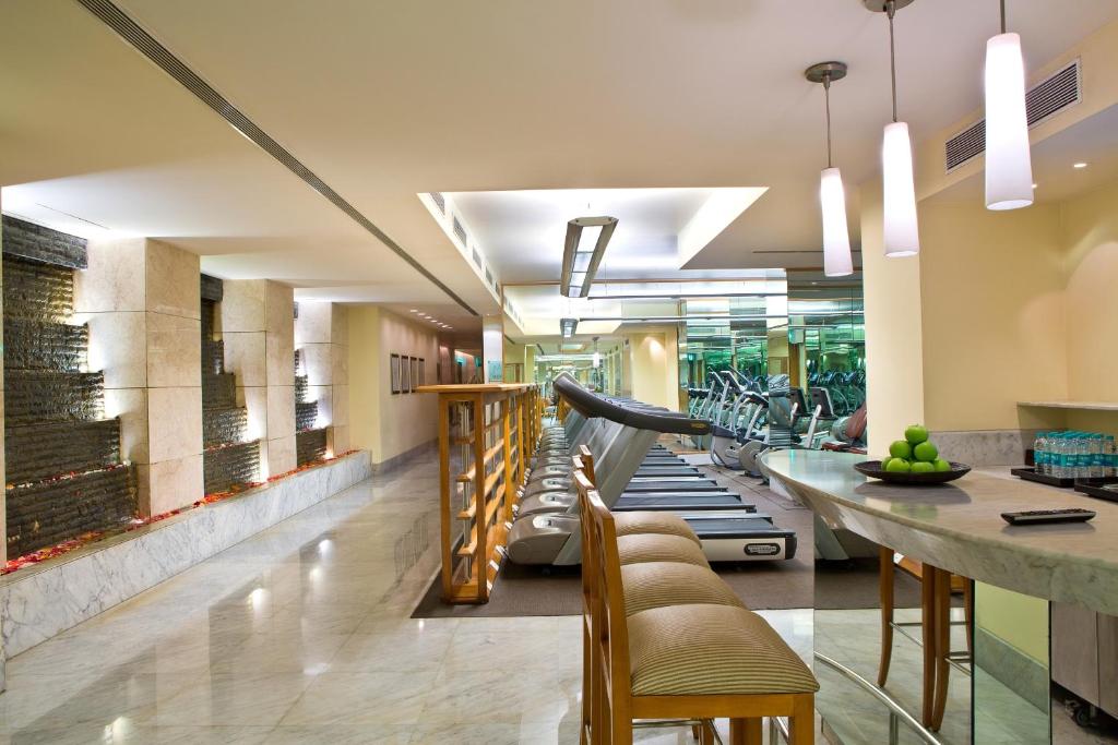 Posezení v ubytování The Leela Palace Bengaluru