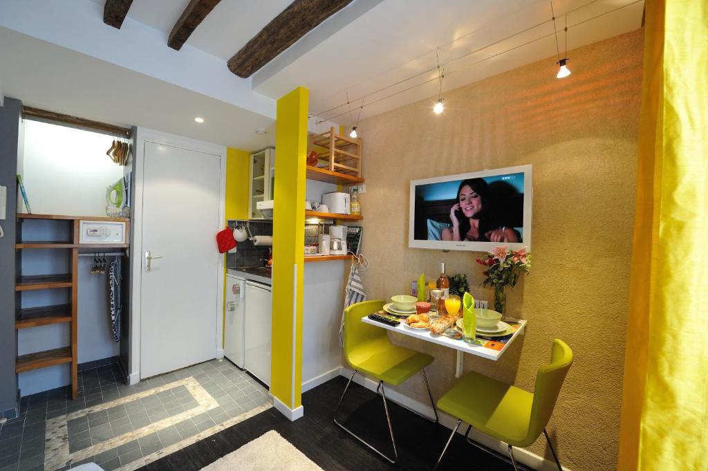Les Patios du Marais 1 - Studio Apartment E4DG Sunset