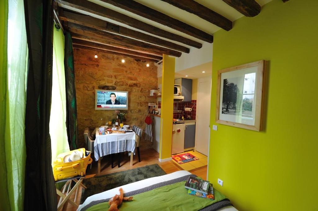 Les Patios du Marais 1 - Studio Apartment E3GD Cocoon