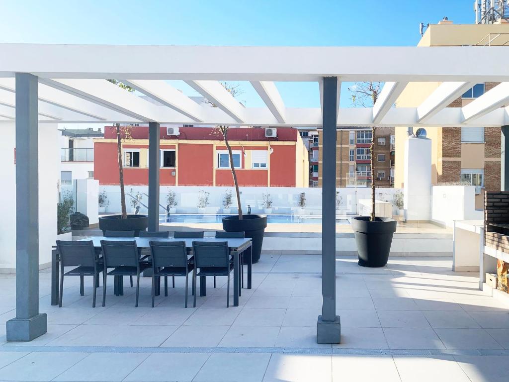 Balkon lub taras w obiekcie MalagadeVacaciones - Constancia