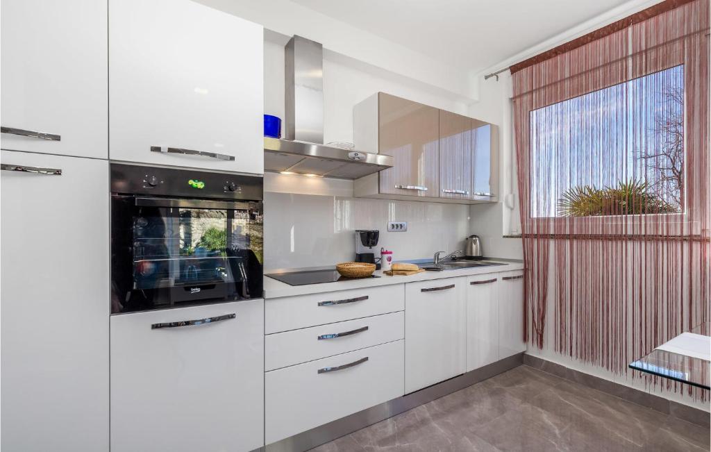 Kuchyňa alebo kuchynka v ubytovaní Lovely Apartment In Rijeka With Wifi
