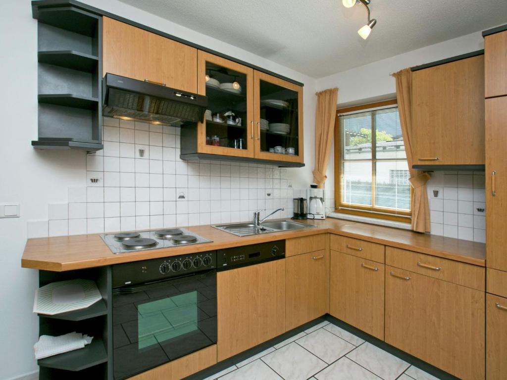 Kuchyňa alebo kuchynka v ubytovaní Apartment with atmosphere in Längenfeld