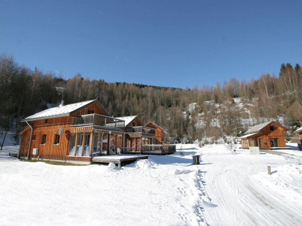 Chalet in Stadl an der Mur Styria with sauna v zime