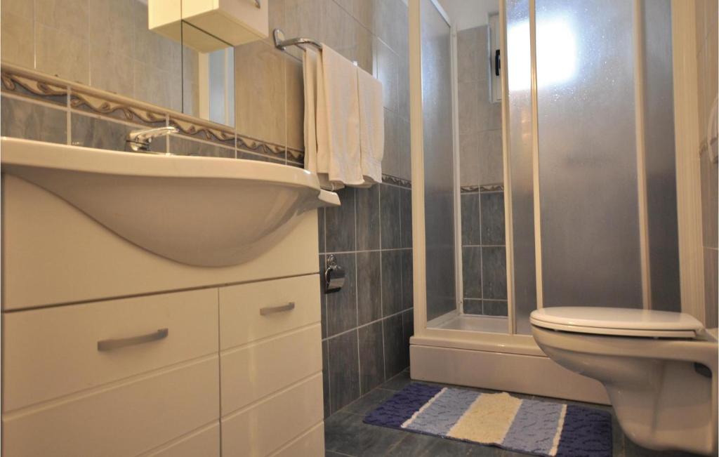 Koupelna v ubytování Apartment Kotromanica Iv