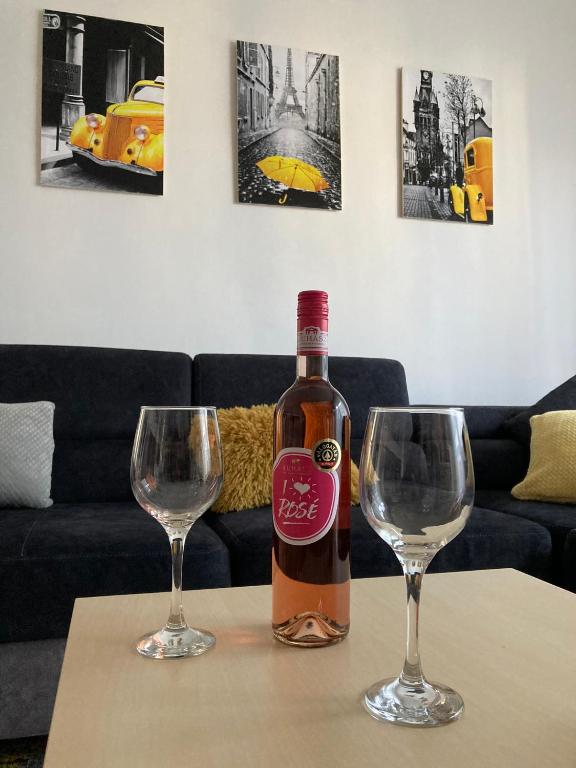 Nápoje v ubytovaní Origo Apartman