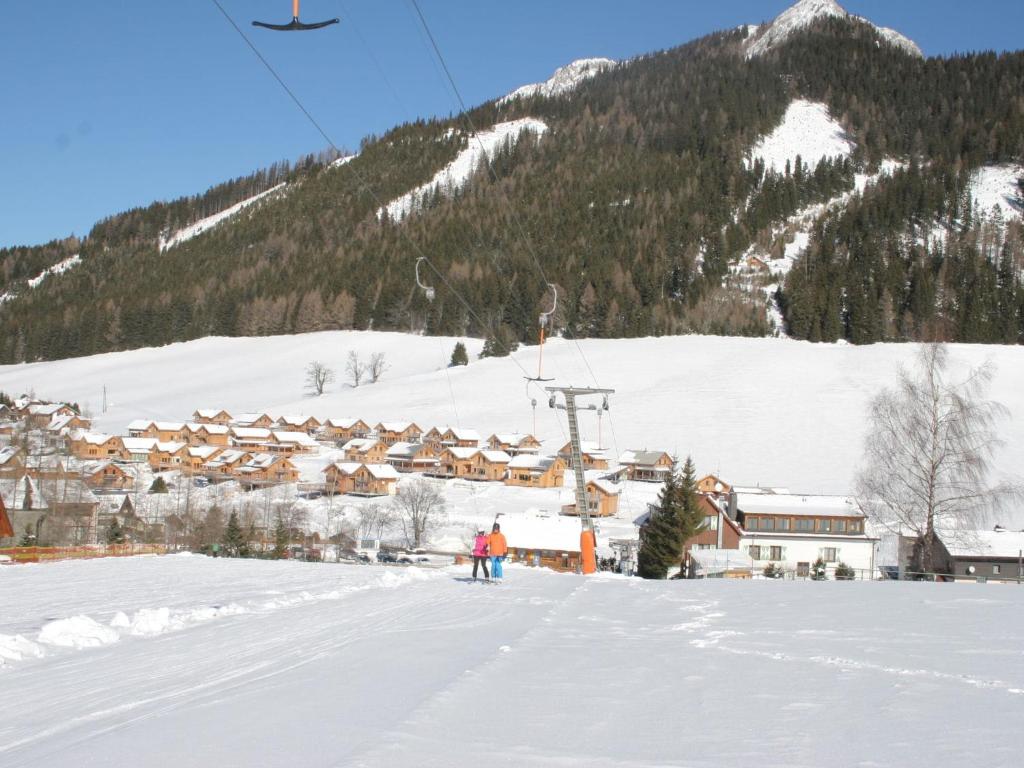 Chalet Hohentauern by Ski Lift during the winter