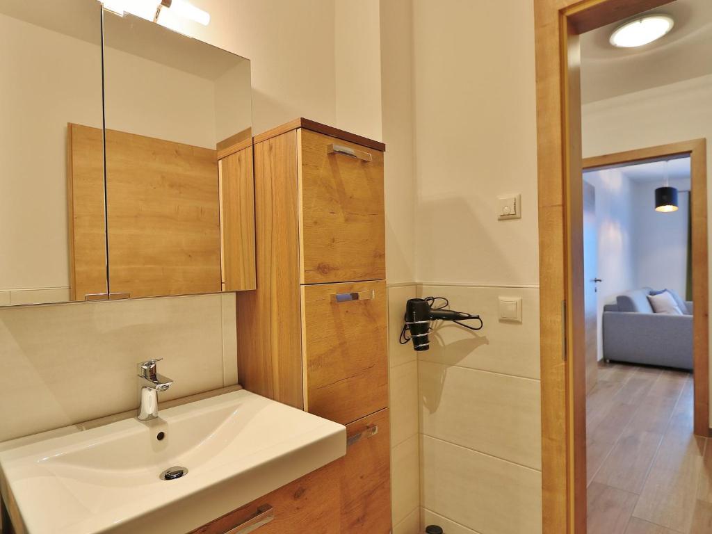 Koupelna v ubytování Appartement Edith