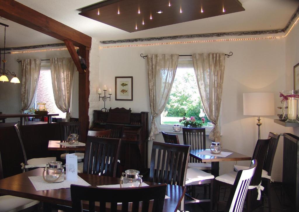 Posezení v ubytování Hotel Garni Landhaus Uttum