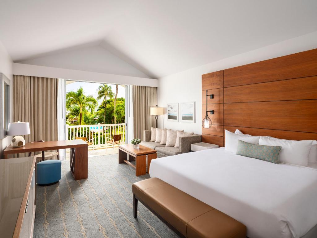 Postel nebo postele na pokoji v ubytování Fairmont El San Juan Hotel