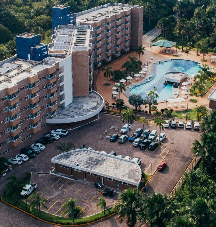 Bazén v ubytování Gran Lençois Resort nebo v jeho okolí