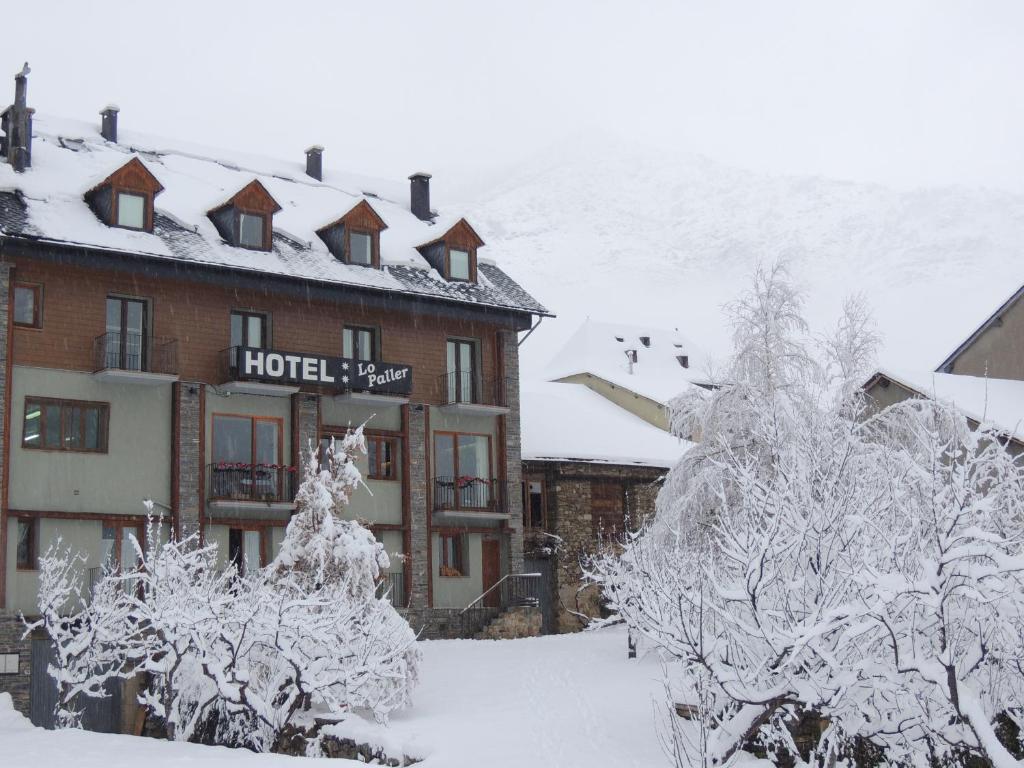 Hotel Lo Paller v zimě