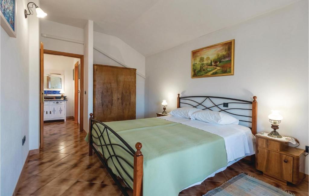 Łóżko lub łóżka w pokoju w obiekcie Holiday Home Klarinska Br, Iv
