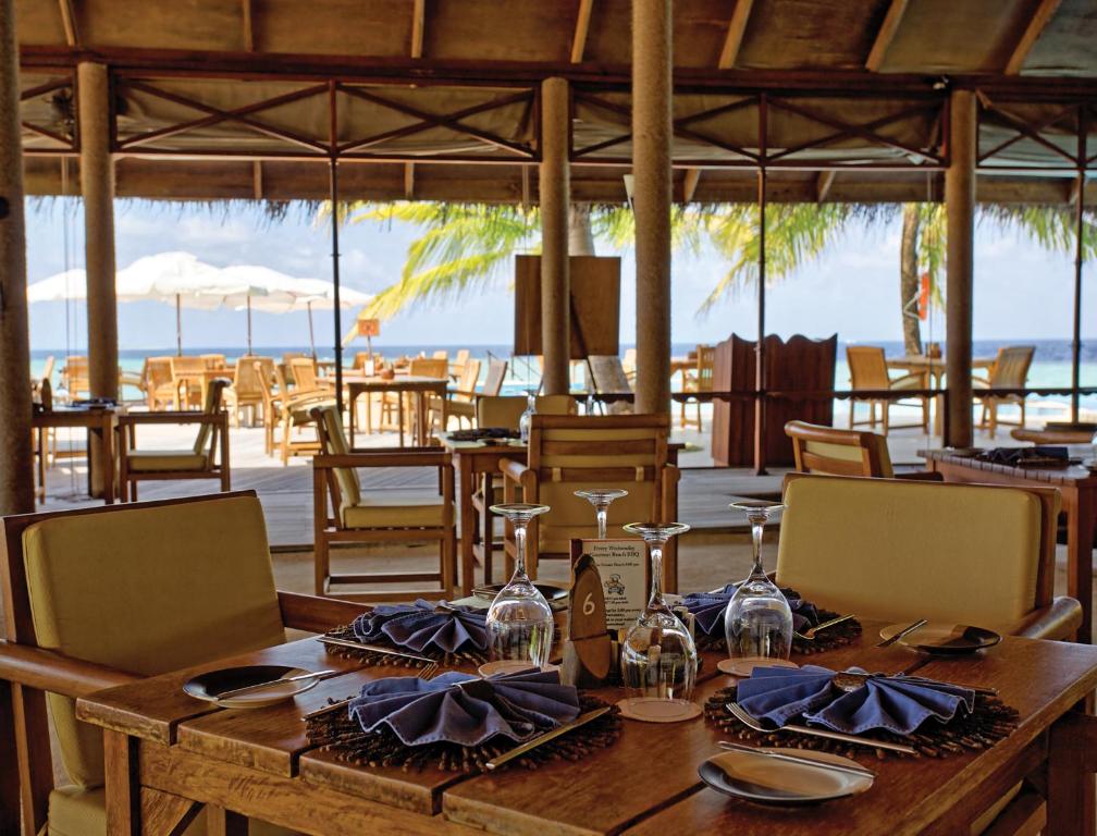 Restaurace v ubytování Filitheyo Island Resort
