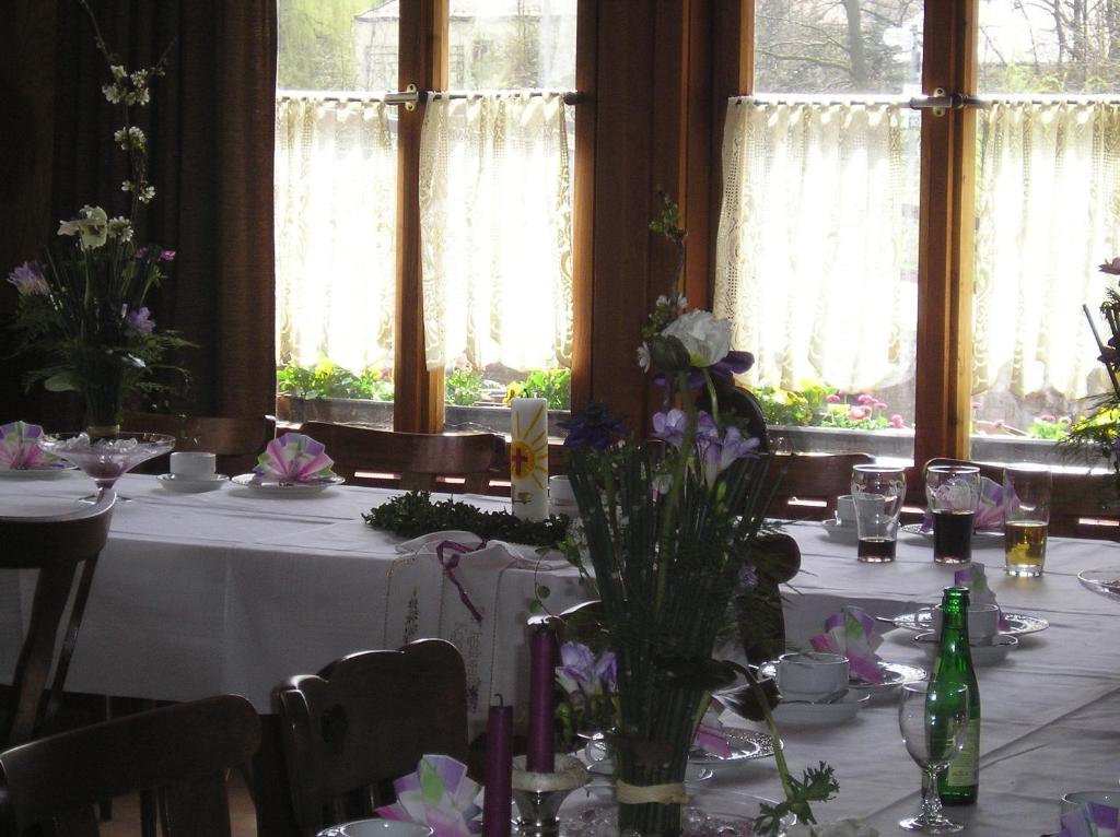 Restaurace v ubytování Gasthaus Breitenbach