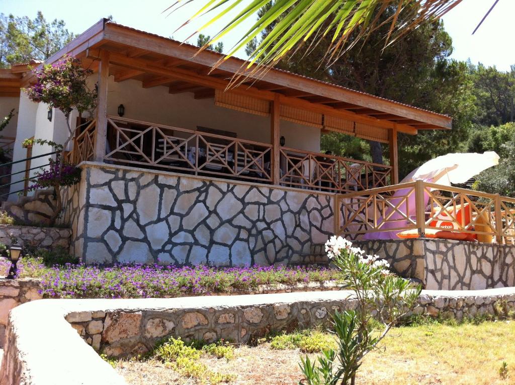 Zahrada ubytování Villa Aktan
