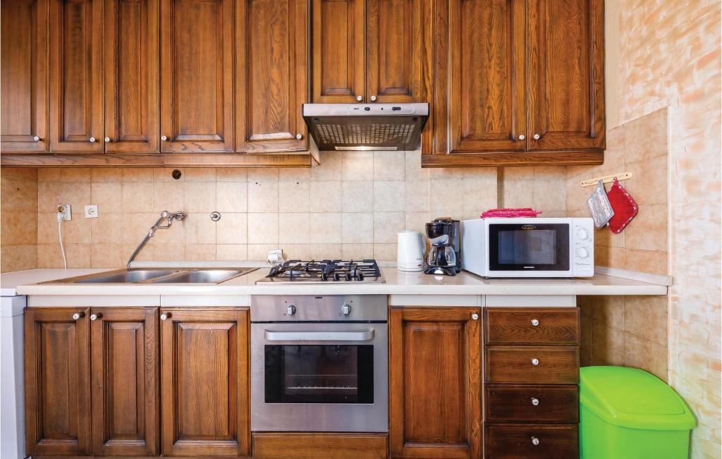 Kuchnia lub aneks kuchenny w obiekcie Beautiful Apartment In Rovinj With Wifi