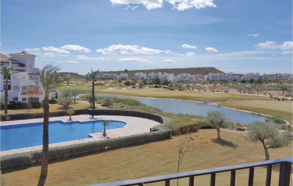 The swimming pool at or close to Hacienda Riquelme