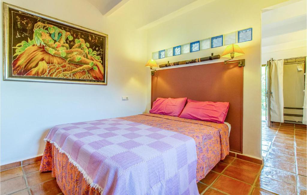 Posteľ alebo postele v izbe v ubytovaní 3 Bedroom Pet Friendly Home In Trencall