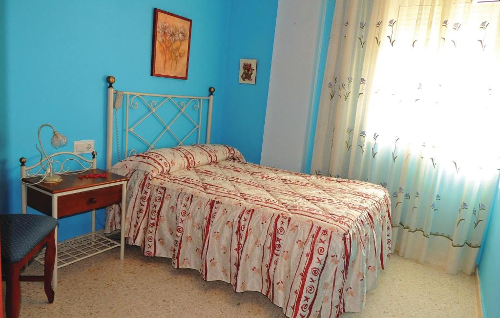 Postel nebo postele na pokoji v ubytování Cozy Apartment In Jerez De La Frontera