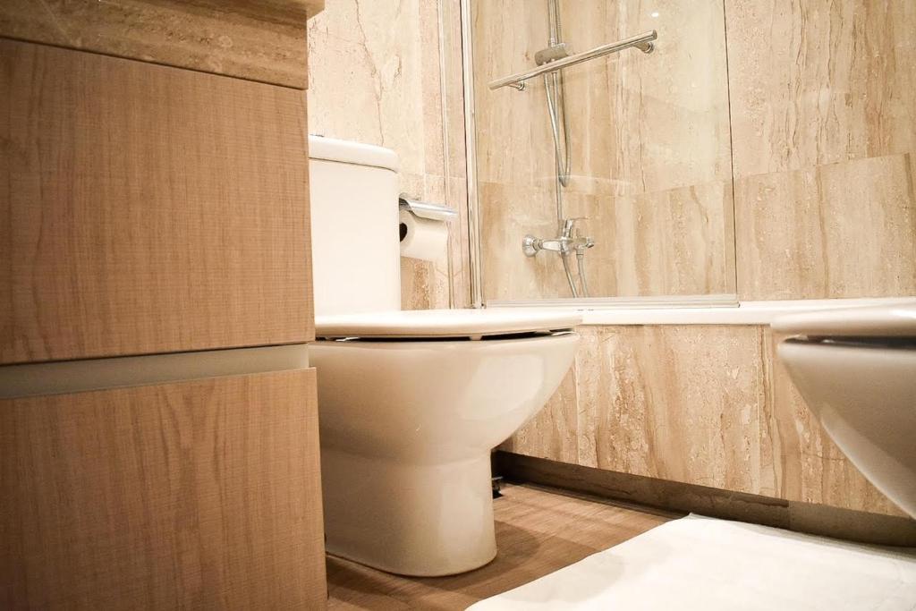 Koupelna v ubytování Marbella playa Residencial con piscina