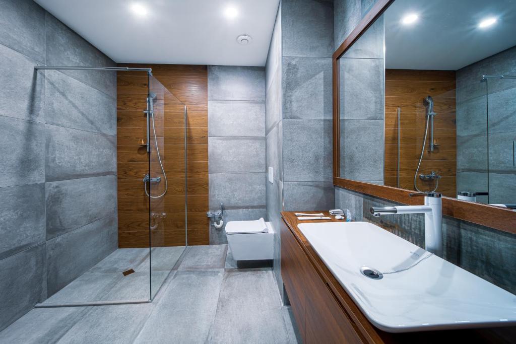 Koupelna v ubytování Reed Hotel Tbilisi