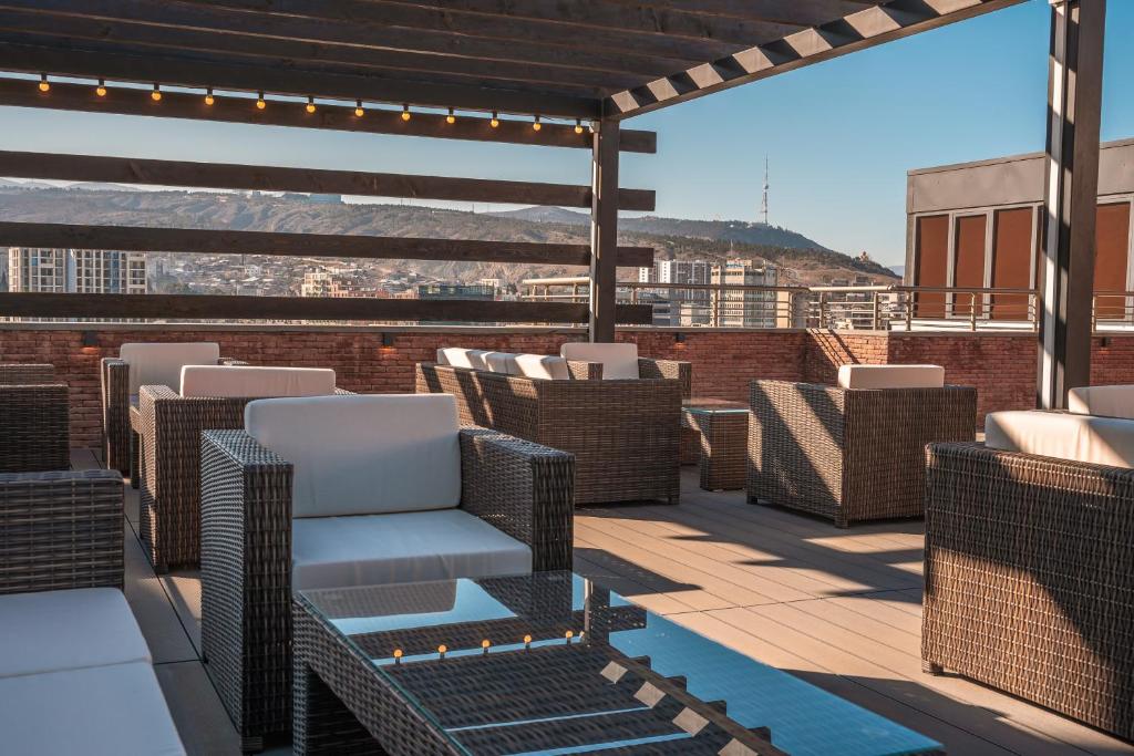 Posezení v ubytování Reed Hotel Tbilisi