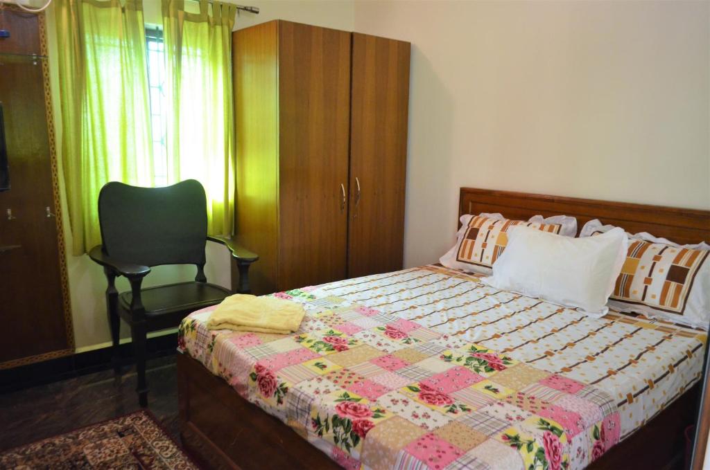 Postel nebo postele na pokoji v ubytování Marias house