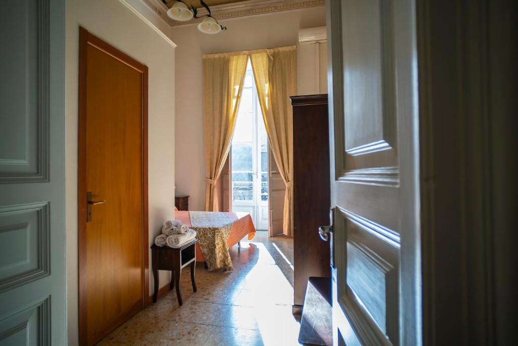 A bed or beds in a room at San Demetrio