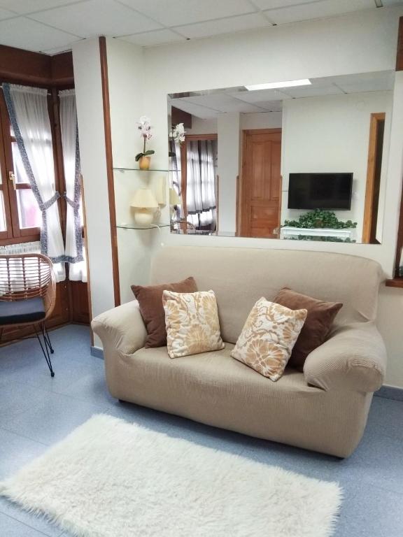 Posezení v ubytování Apartamento Valle del Güeña