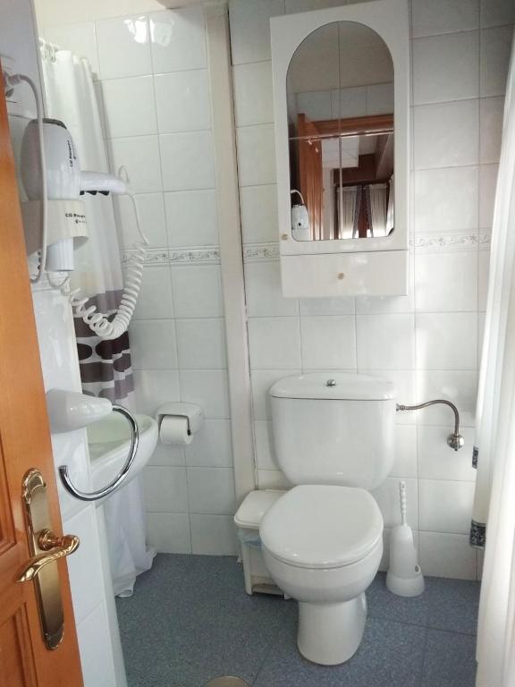 Koupelna v ubytování Apartamento Valle del Güeña