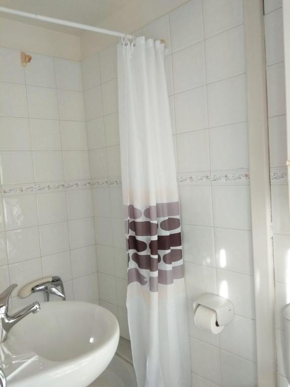 Koupelna v ubytování Apartamento Valle del Güeña