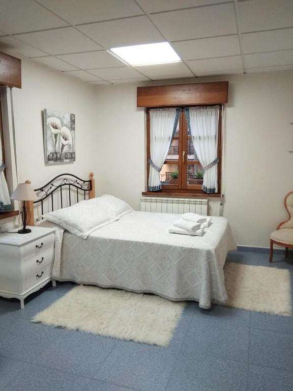 Postel nebo postele na pokoji v ubytování Apartamento Valle del Güeña