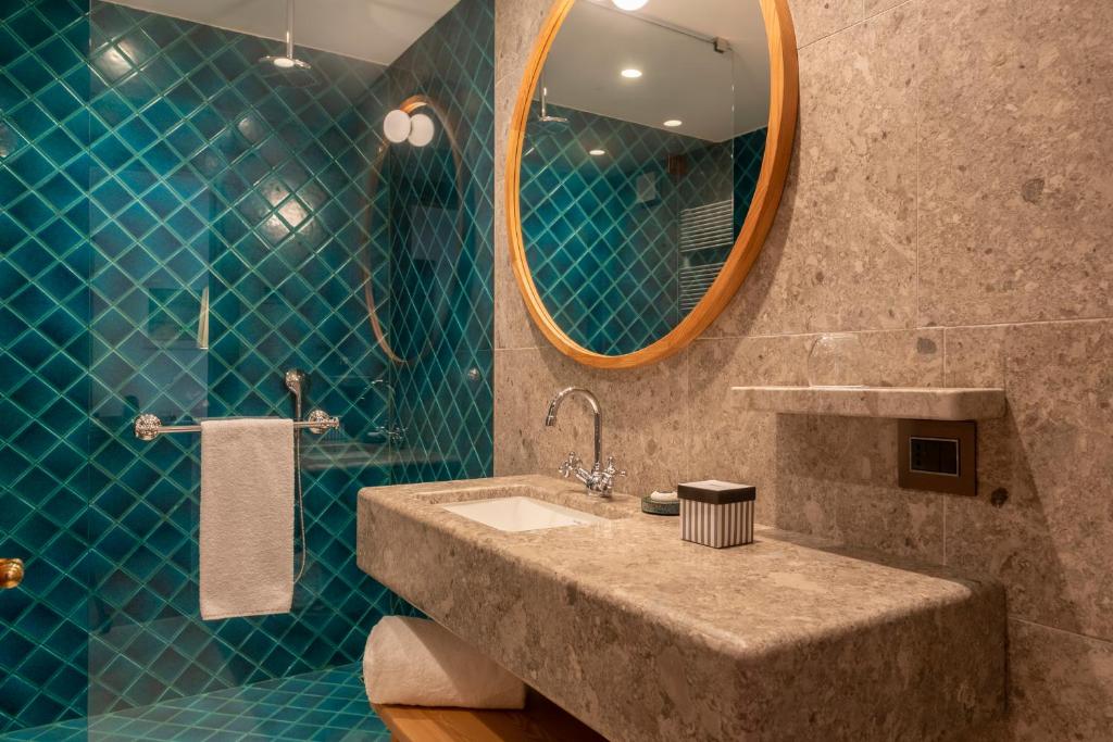 Ванная комната в Faloria Mountain Spa Resort