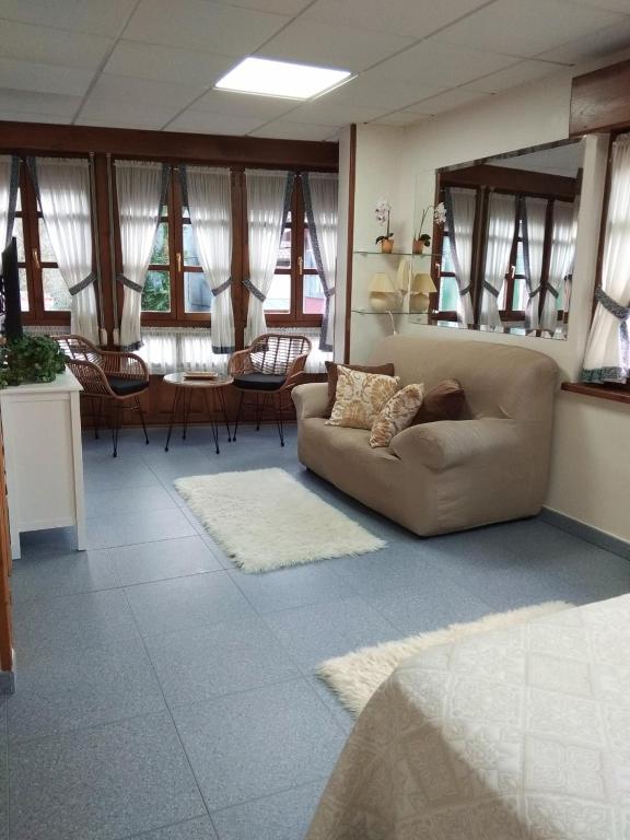 Posezení v ubytování Apartamento Valle del Güeña