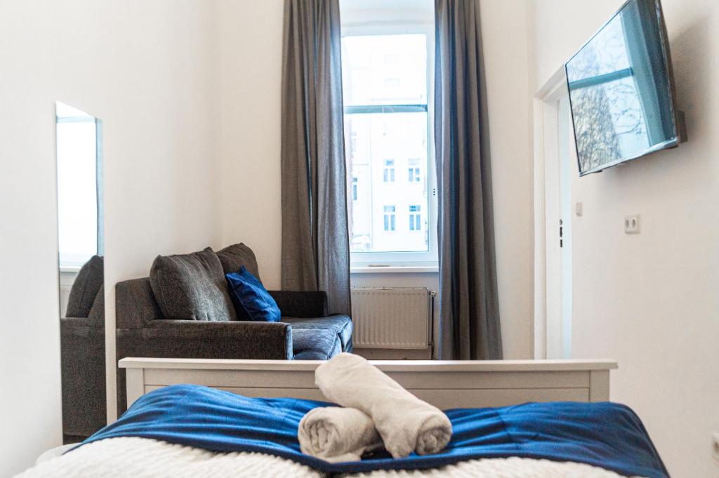 Posteľ alebo postele v izbe v ubytovaní Pleasant 3BR Shared Apartment- Ideal for Longstays