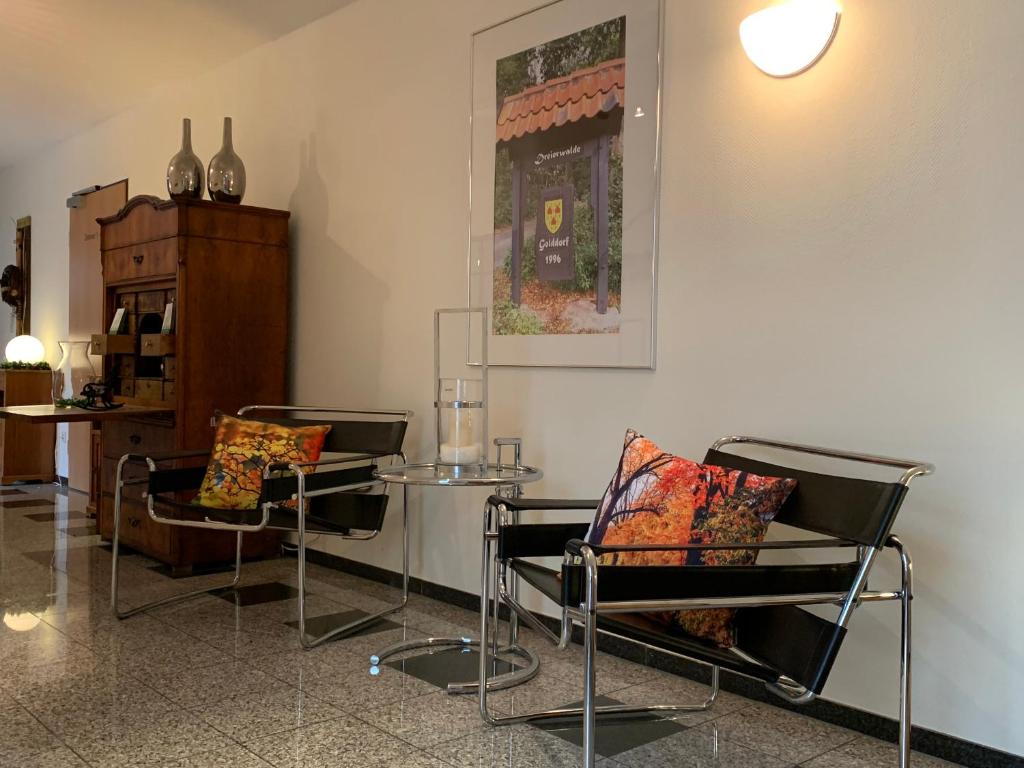 Posezení v ubytování Landgasthaus-Hotel Wenninghoff