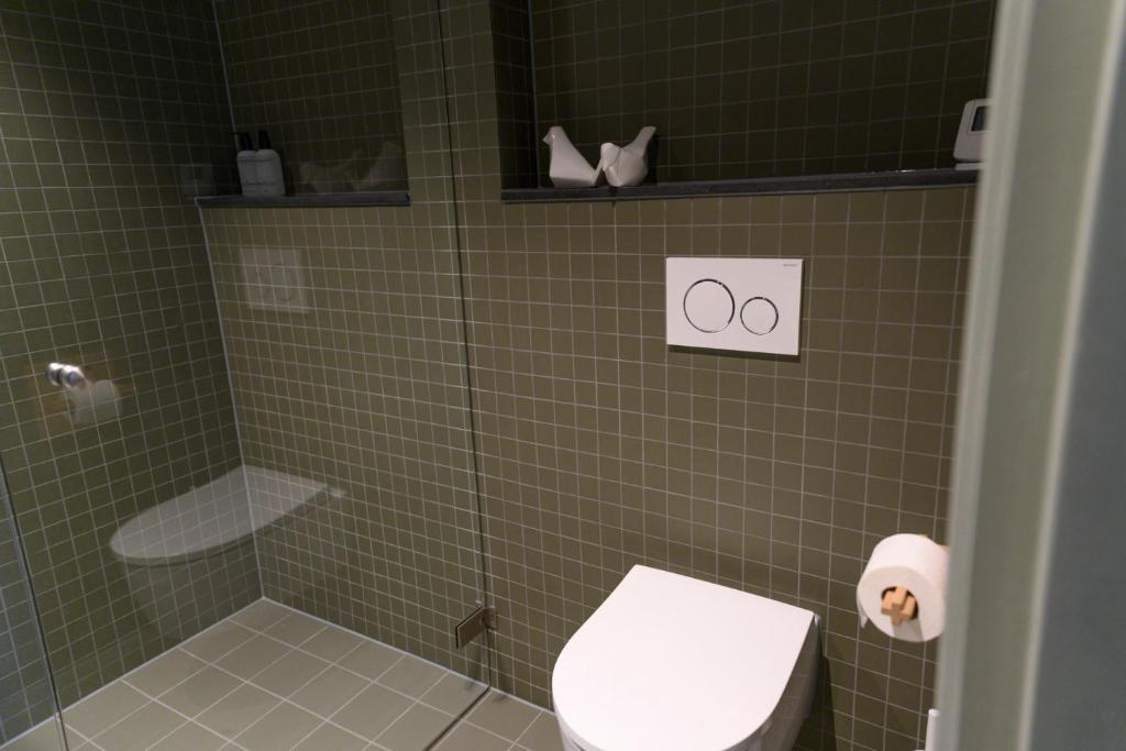 Koupelna v ubytování B&B Turfkade9