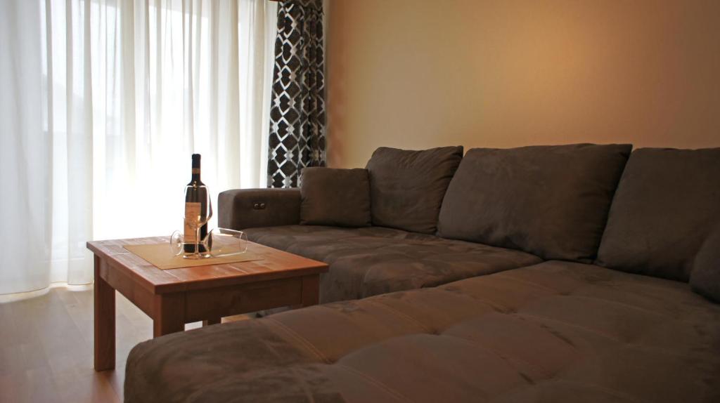 Posezení v ubytování Hotel Heimfeld Restaurant Cafe