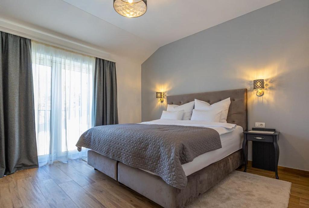 Posteľ alebo postele v izbe v ubytovaní Villa 21 Crikvenica Riviera