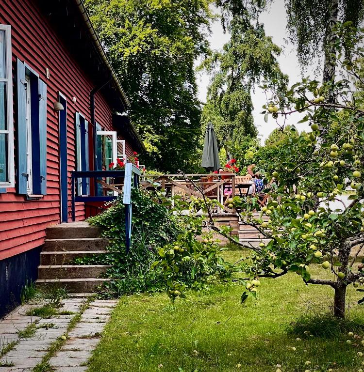 Zahrada ubytování STF Baskemölla Hostel