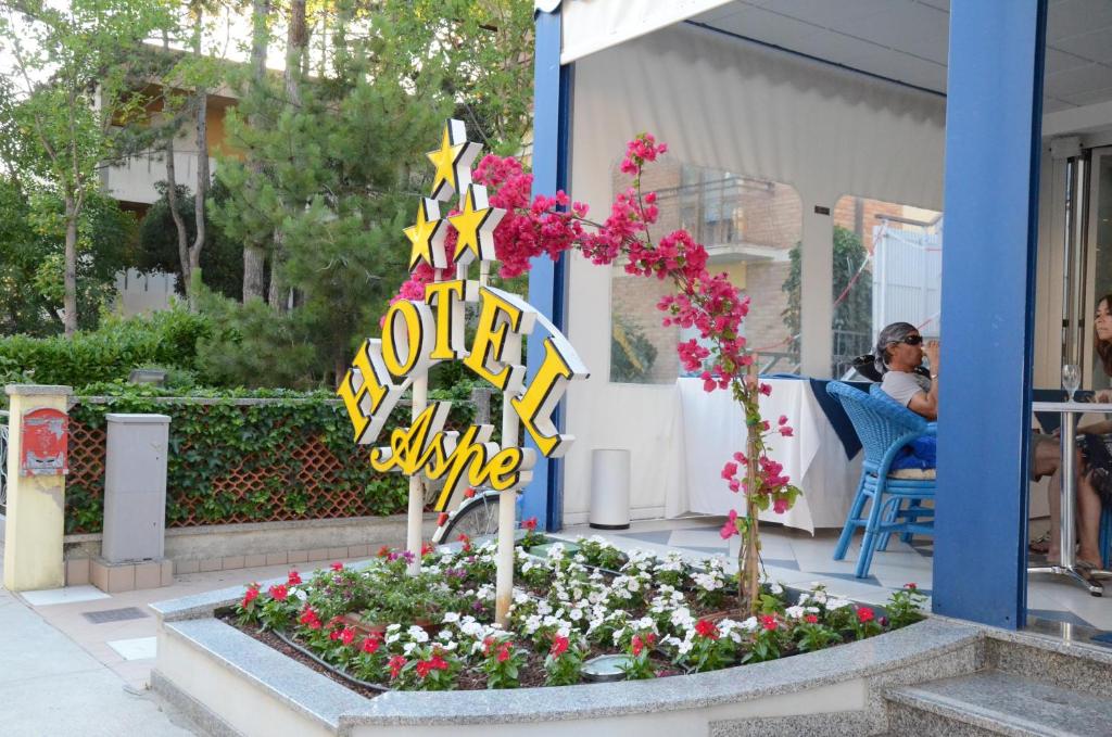 Zahrada ubytování Hotel Aspe