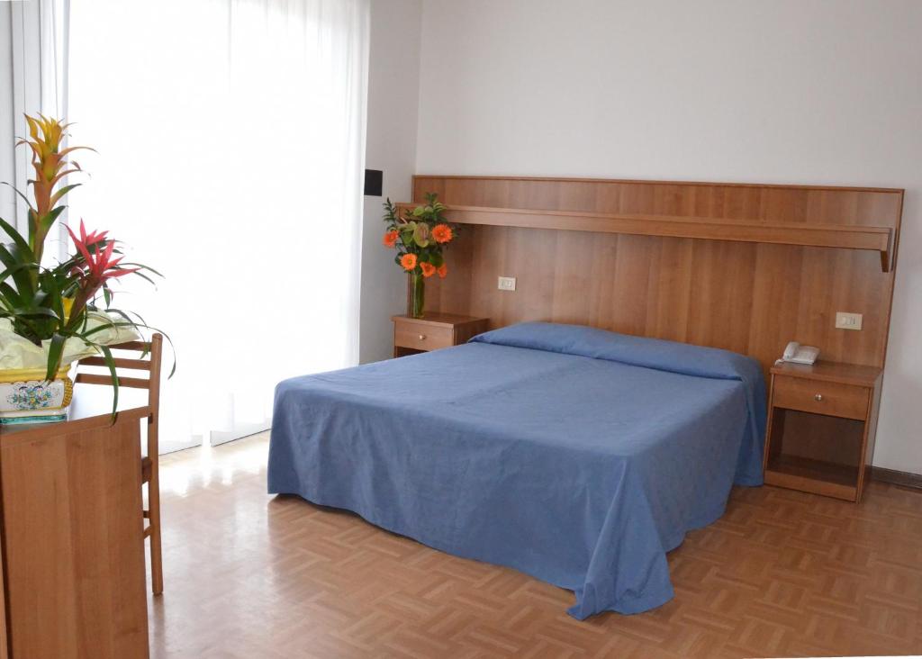 Postel nebo postele na pokoji v ubytování Hotel Aspe
