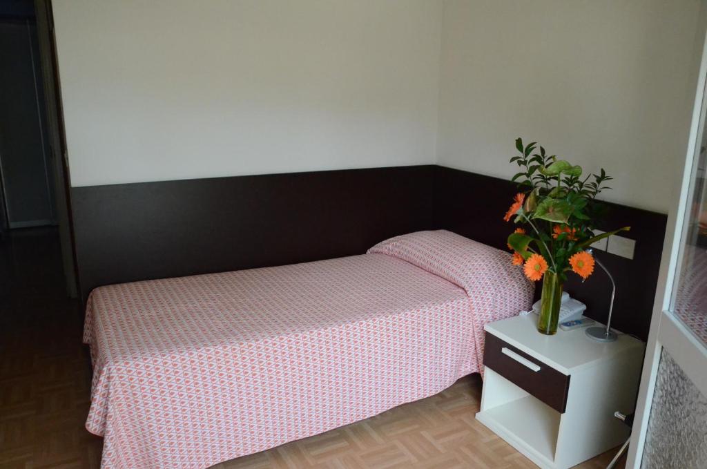 Postel nebo postele na pokoji v ubytování Hotel Aspe